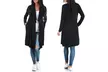 Women's Draped Knee Length Spring Cardigan with Pockets. Plus Size Available. - Second Medium