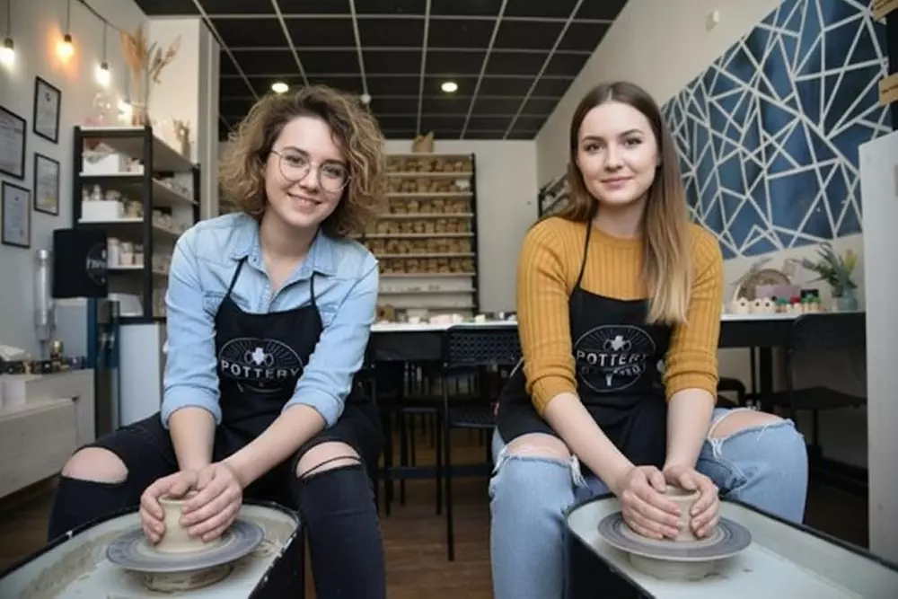 2-Hour Pottery with Optional Painting Class for 1, 2, 3 or 4 People