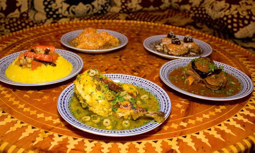 Image 12: Savor a 3-Course Moroccan Dinner with Drink for Two Four or Six