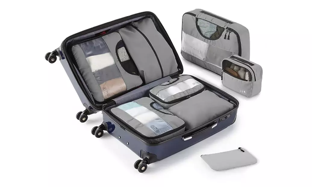 8-Piece Suitcase Compression Packing Cubes