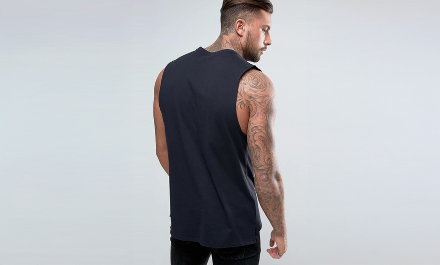 Image 4: Nike Men's Retro Big Logo Vest Tank Top