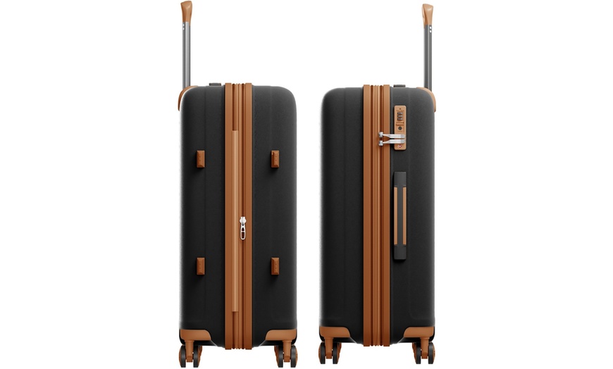 Image 15: 1 / 3x KONO Hartschalen-Reisekoffer mit TSA-Schloss