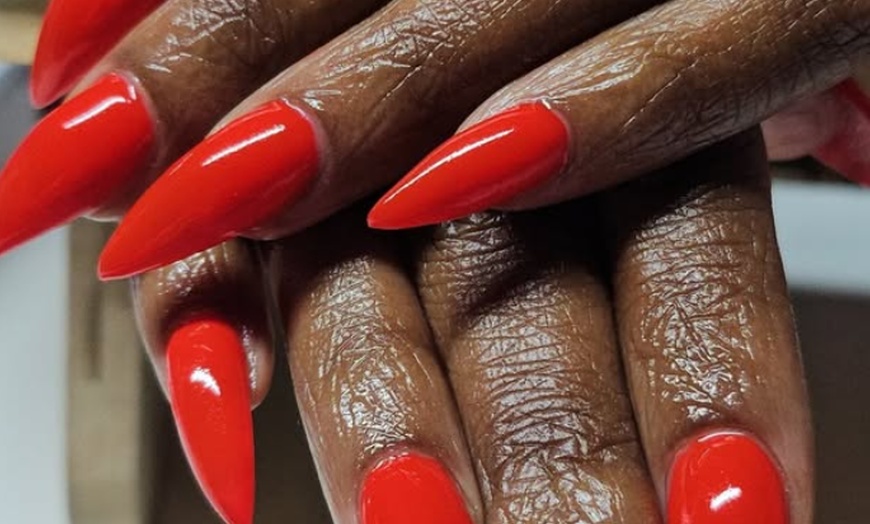 Image 8: Deluxe Manicure and Pedicure with Gel Polish, Sugar Scrub & Paraffin