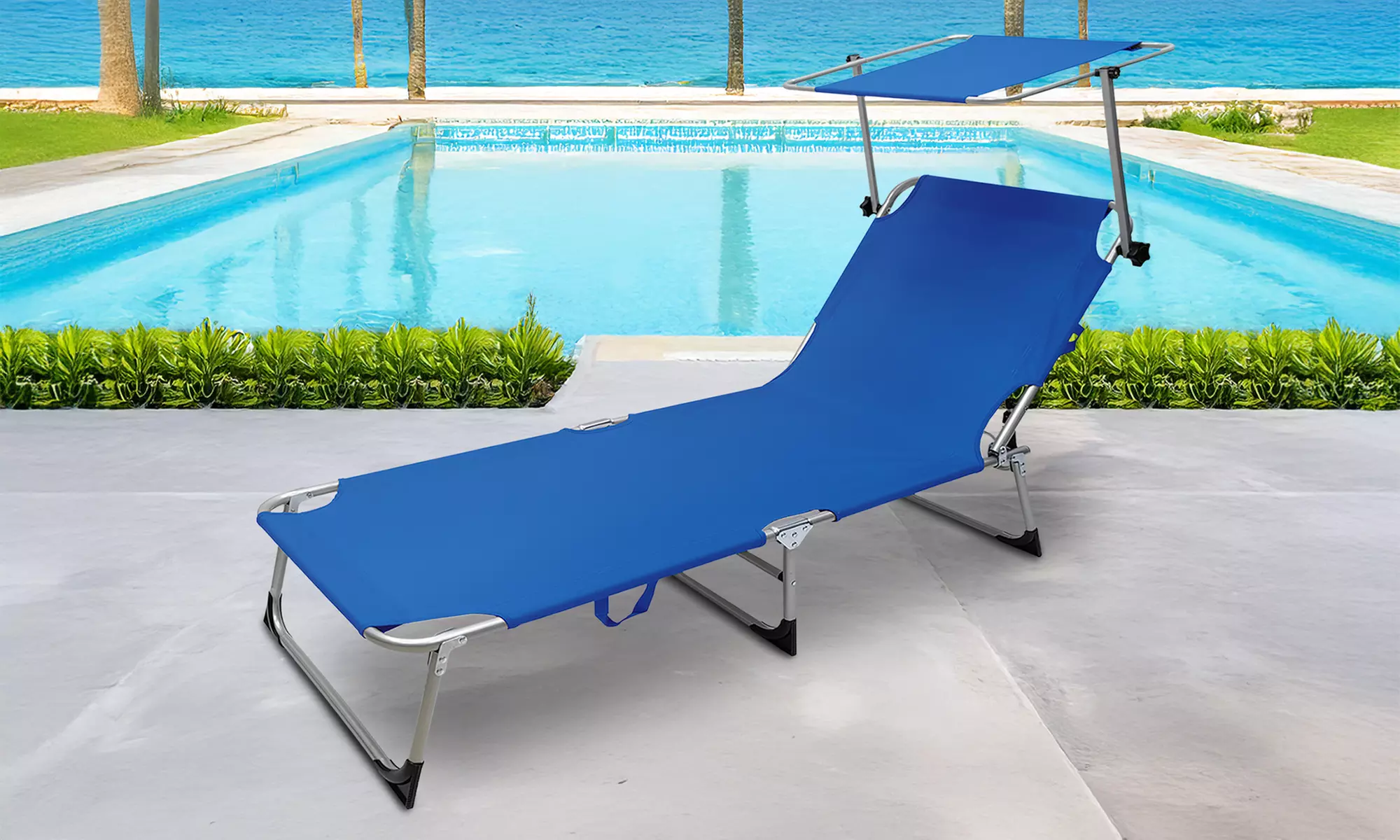 2 Sonnenliegen „Malta“ oder „Gallipoli“