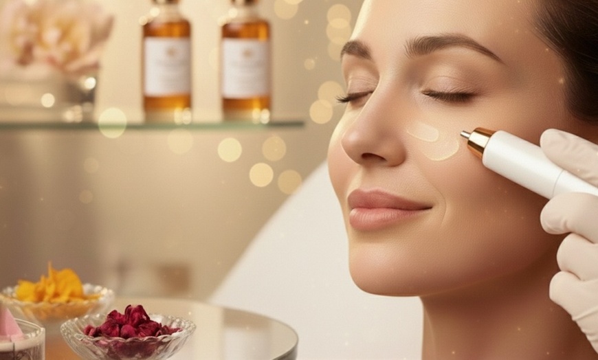 Image 1: 1 or 3 Sessions Radiofrequency Microneedling w/ Skin Nourishing Serum