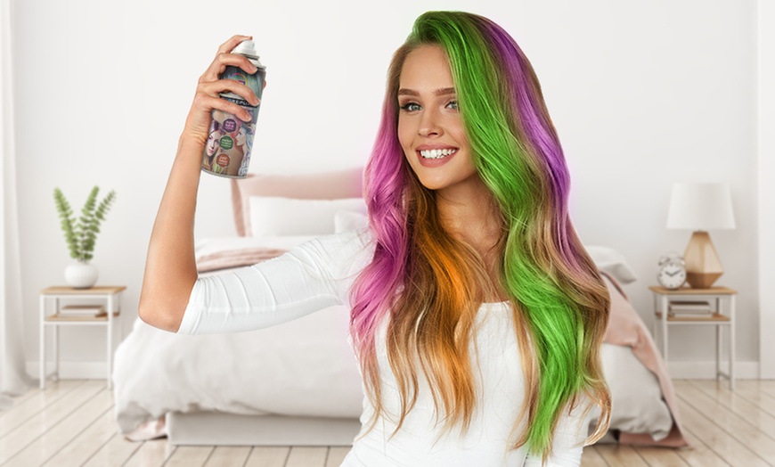 Image 2: Assorted Colour Hair Sprays