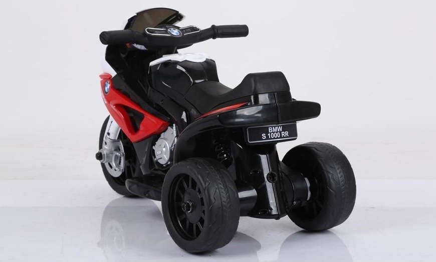 Image 3: BMW Kids' Electric Motorcycle Toy