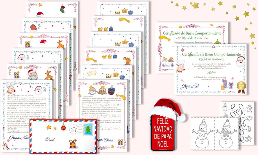 Image 3: 1 o 2 cartas personalizadas de Papá Noel o Reyes Magos para los peques