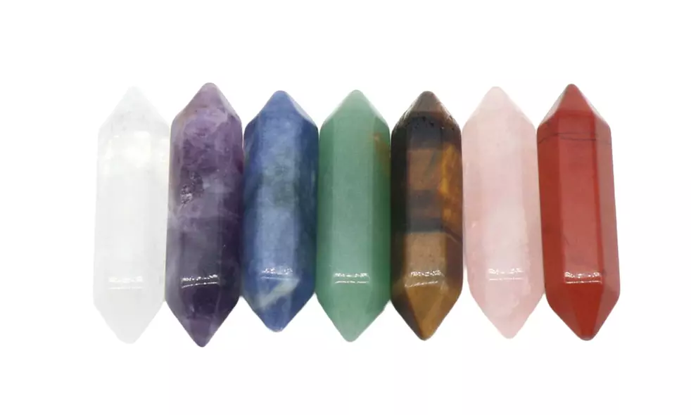14 Pcs Set Chakra Crystals and Healing Stones Gemstones Rocks with Gift Box