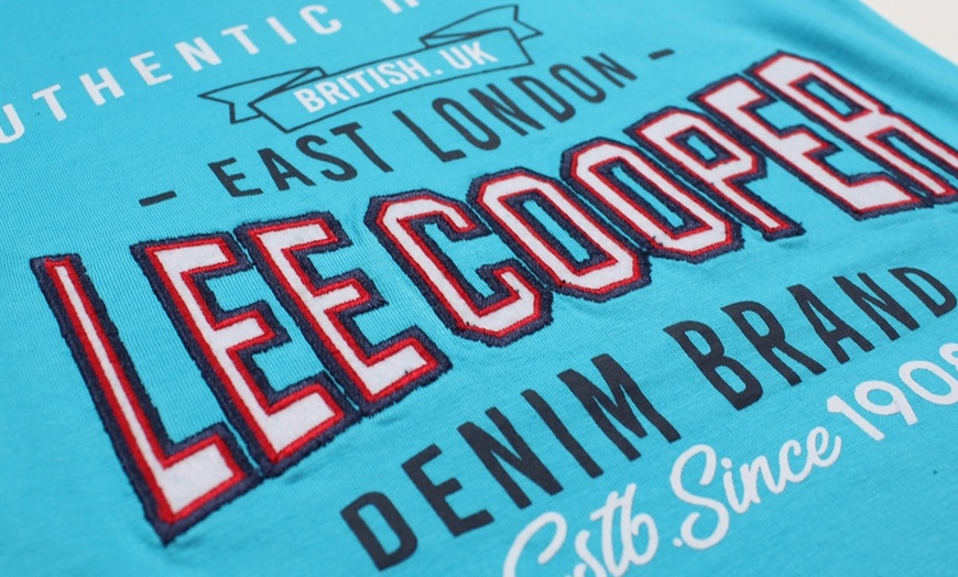 Image 13: Camiseta de tirantes para niños Lee Cooper