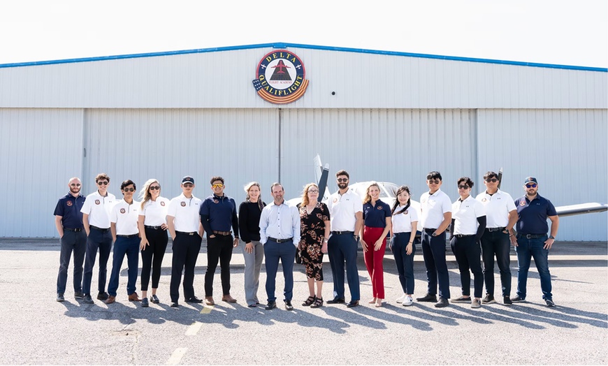 Image 2: Airplane Pilot License Lesson at Delta Qualiflight Aviation Academy