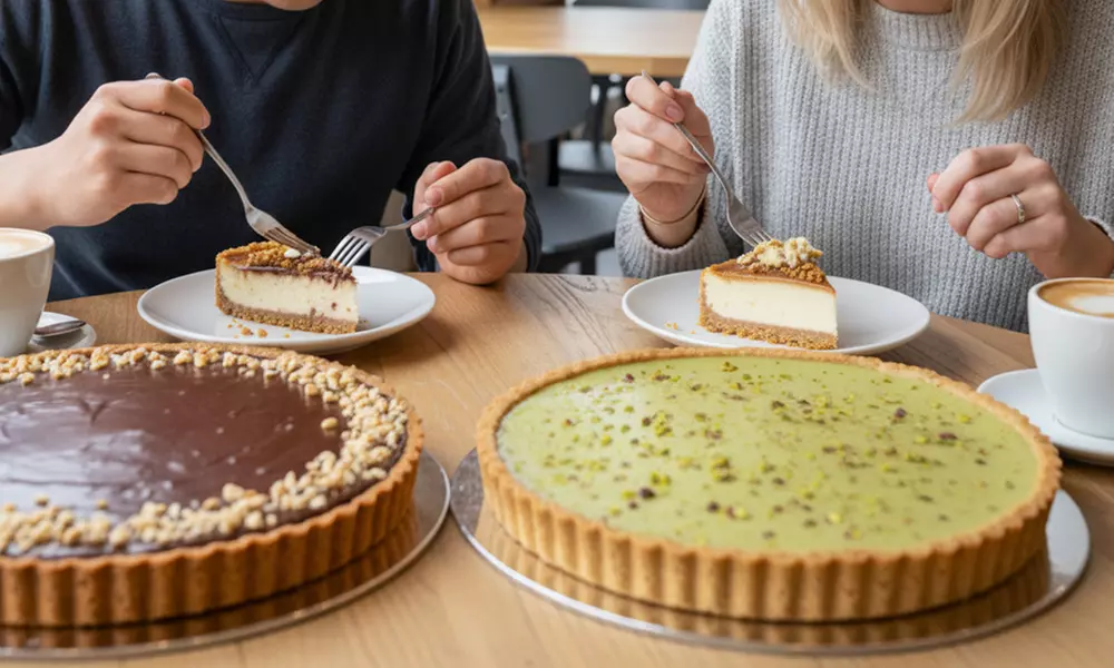 ✨Up To 42% Off: Biscoff, Pistachio, Nutella Cheesecakes and Coffee for 1-4 or Store Credit at Tiramisu Lab Sydney - Second Medium