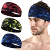 Image 1: Moisture Wicking Headband For Women Men Sweatband Sports Fitness Yoga Running