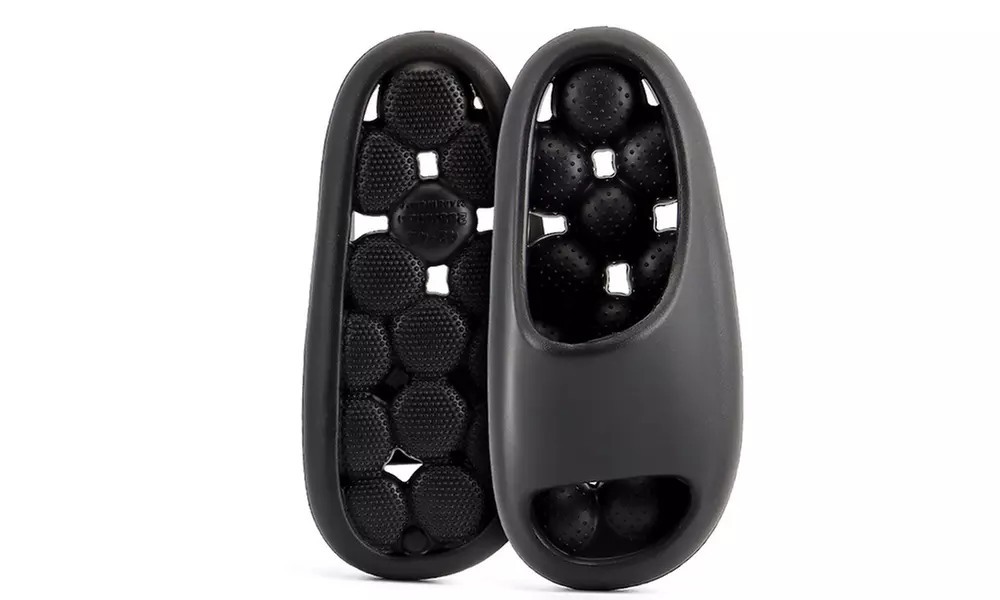 Non-Slip Bubble Slides Massage Pillow Slippers Soft Stress Relief Clouds Slipper