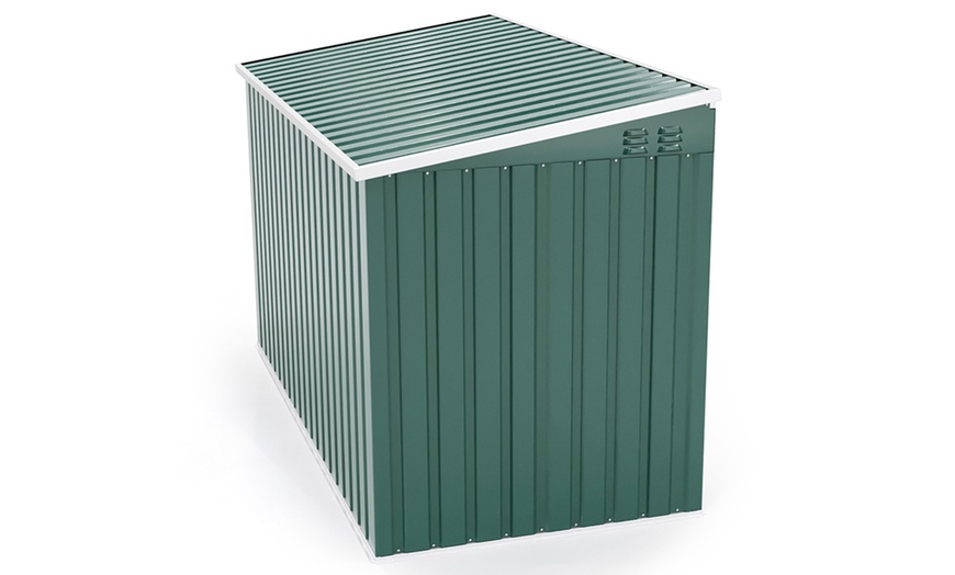 Image 7: Heavy Duty Steel Bicycle Storage Shed