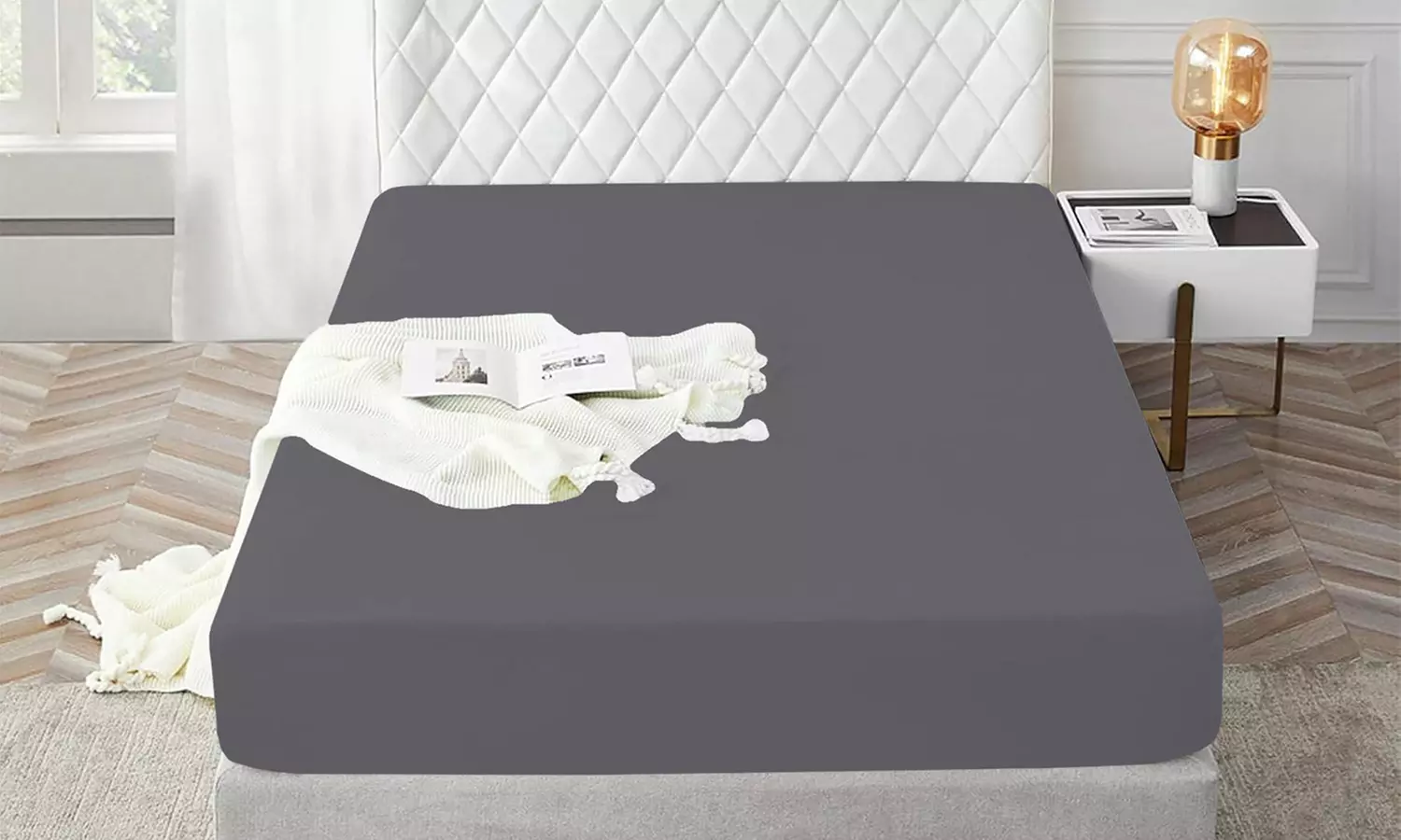 Lenzuolo sotto in cotone Jersey