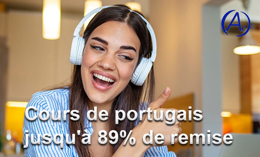 Image 1: Cours de portugais en ligne avec PortuguesAZ