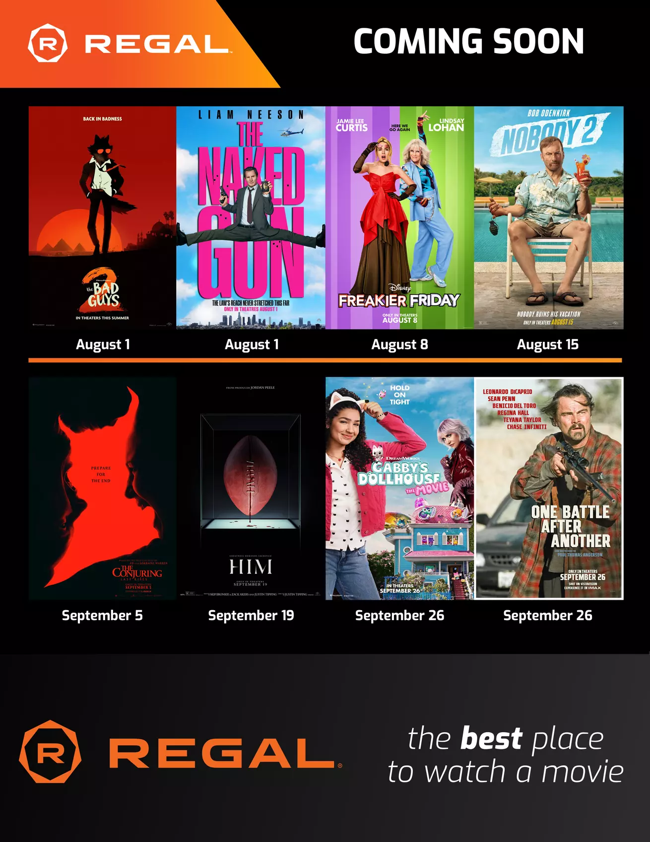 Regal Premiere Movie Tickets for One, Two or Four for Movie Magic!