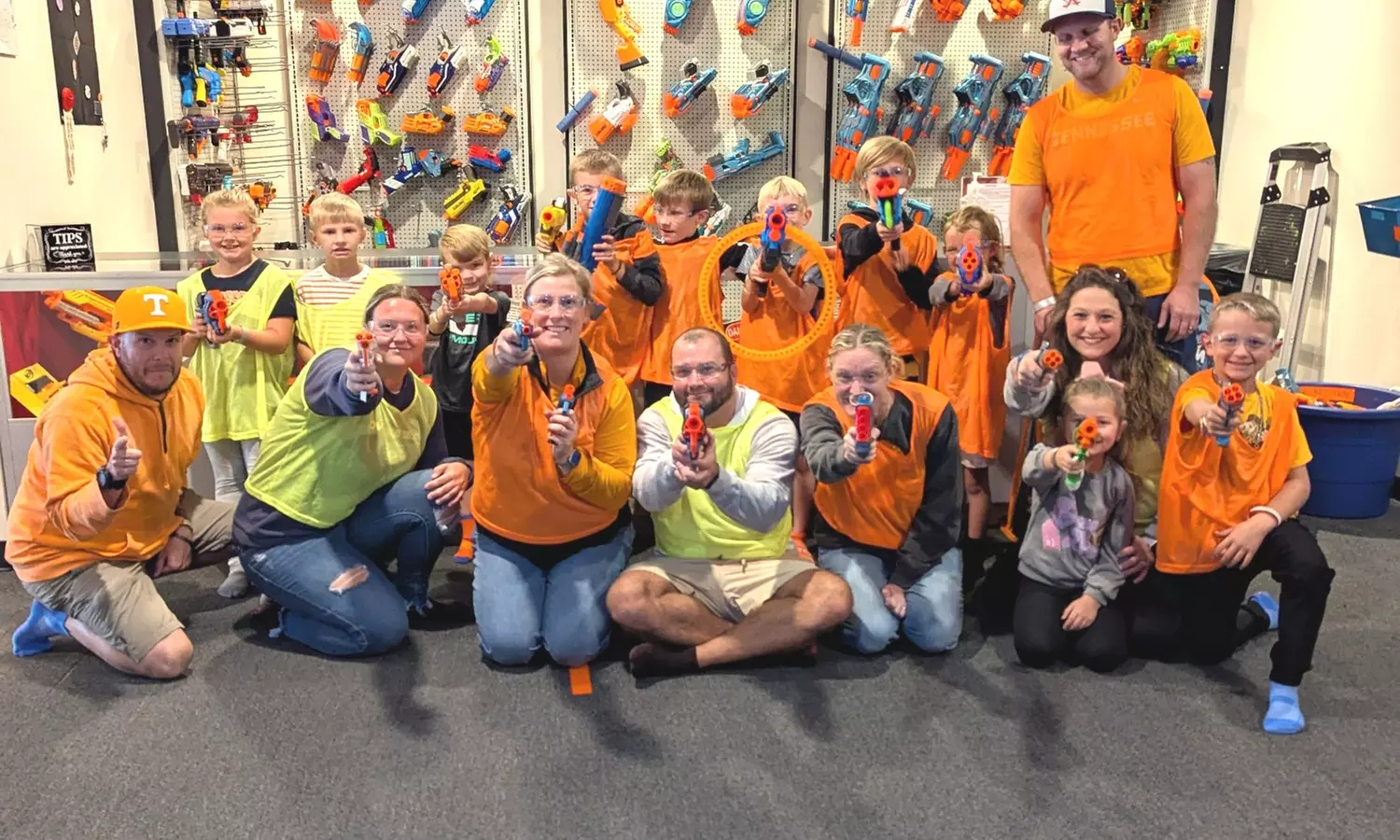 Open Play Indoor Foam Dart Arena Session for Big or Small Groups