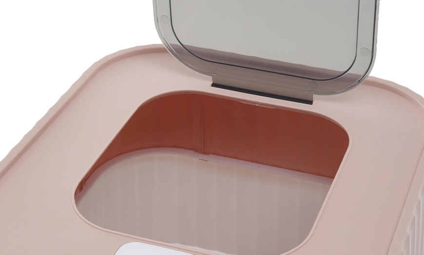 Image 5: Living And Home Self-Cleaning Cat Litter Box with UV Steriliser