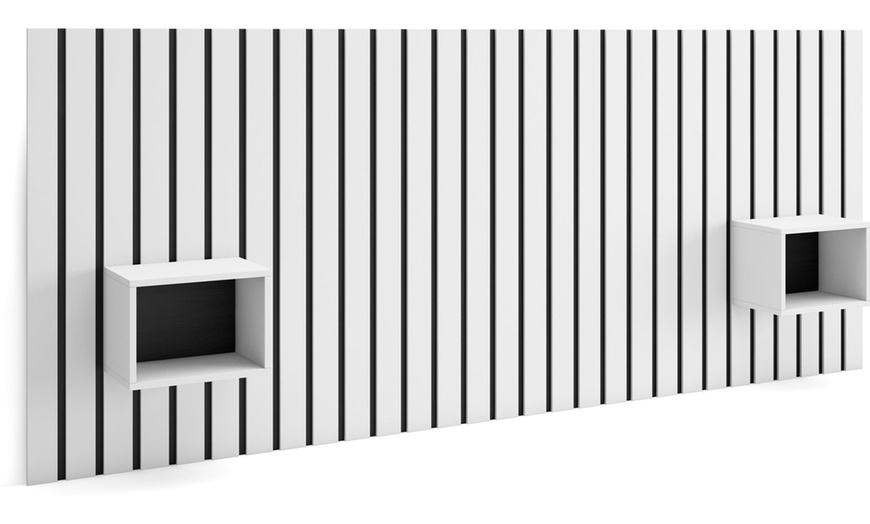 Image 25: Tête de lit en bois