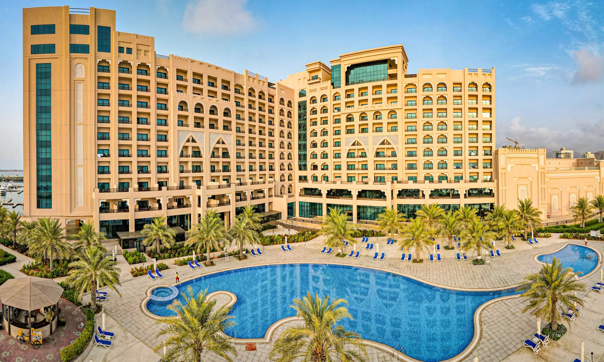 Fujairah: One-Night Stay for 2 Adults and 1 Child w/ Optional Breakfast and Dinner Buffet at 5* Al Bahar Hotel & Resort - Primary Image