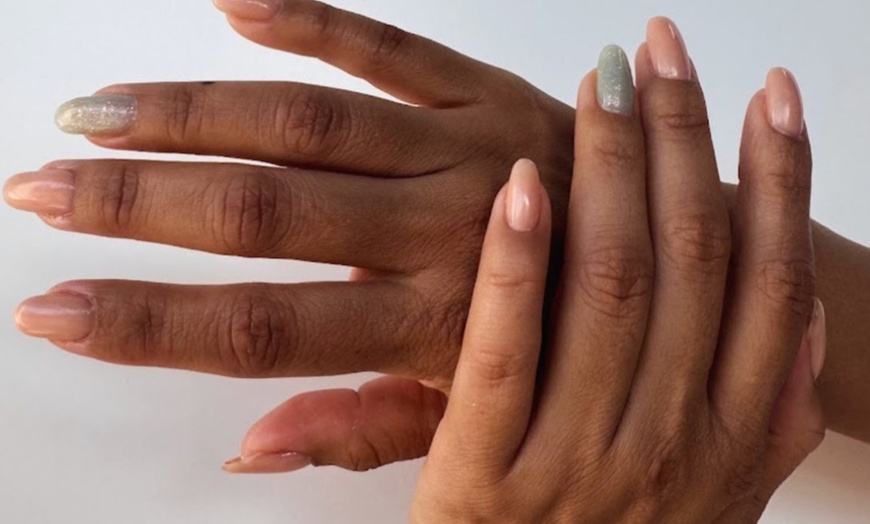 Image 7: Gel Manicure or/and Gel Pedicure Or Gel X or Natural Nail Gel Builder