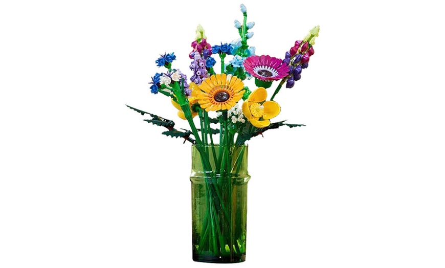 Image 4: Set di blocchi per bouquet di fiori di campo