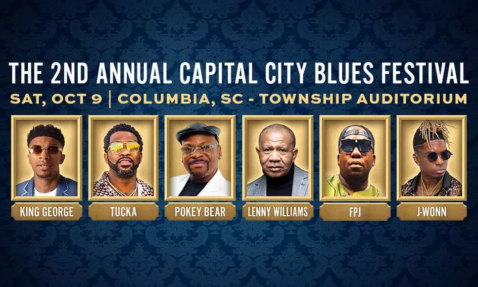 The 2nd Annual Capital City Blues Festival on October 19 at 7 p.m. - Primary Image