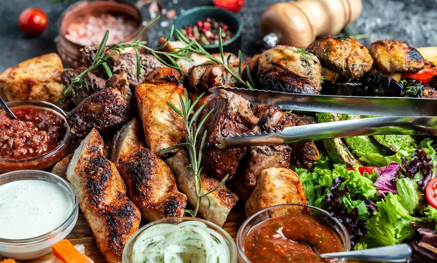 Image 3: Savour A Turkish Feast for Two or Four People with Drinks