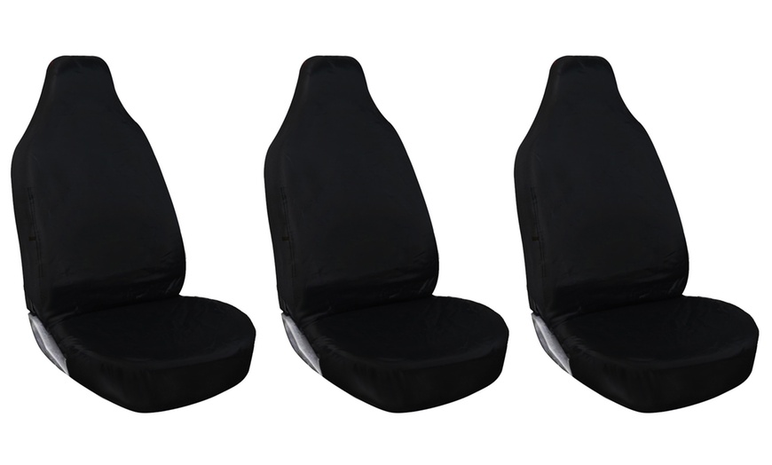 Image 7: Heavy-Duty Waterproof Seat Cover