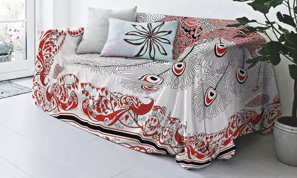 Telo copriletto, copridivano,100% cotone