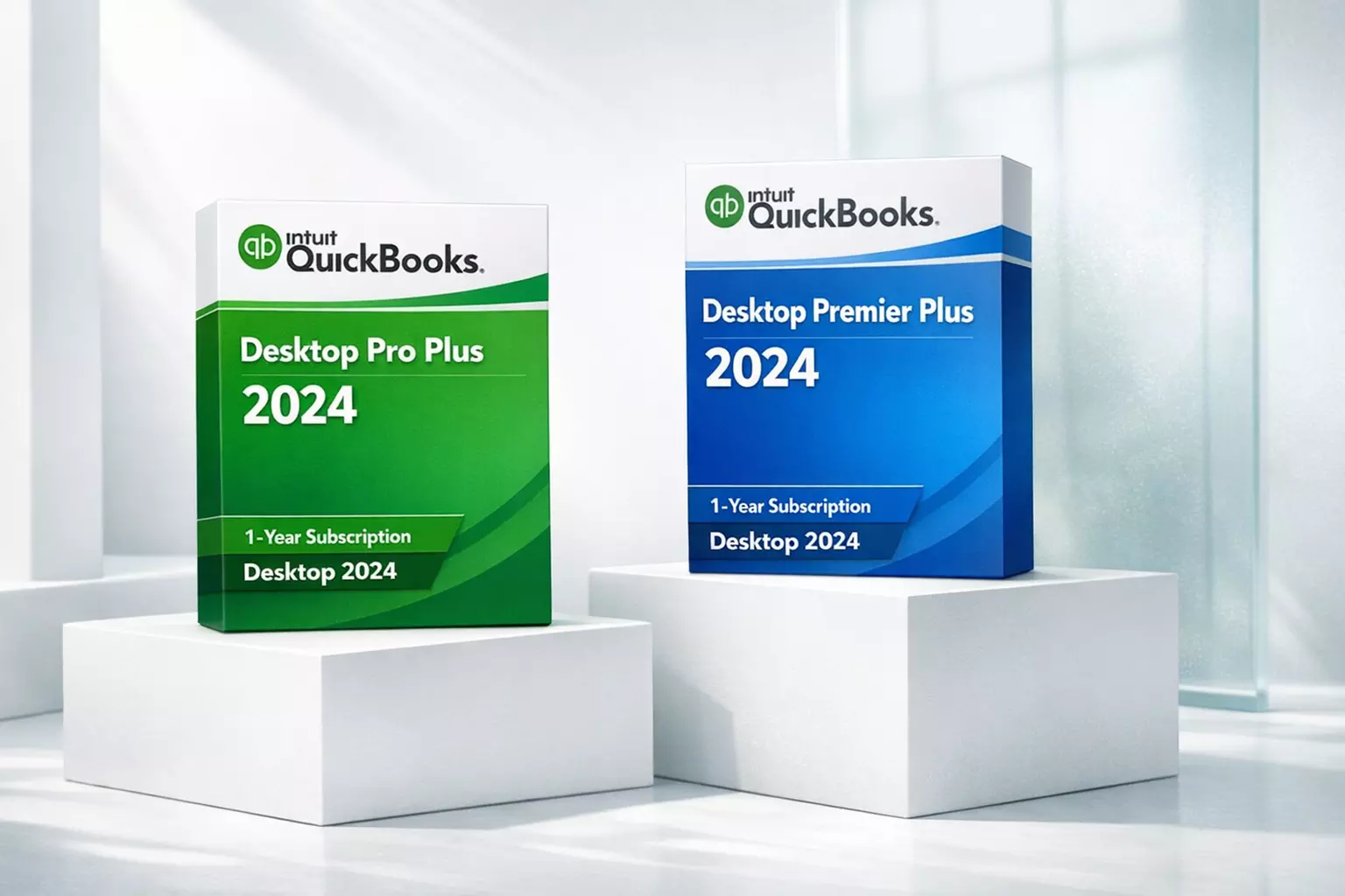 QuickBooks Desktop Pro Plus or Premier Plus 2024 – 1-Year Subscription ...