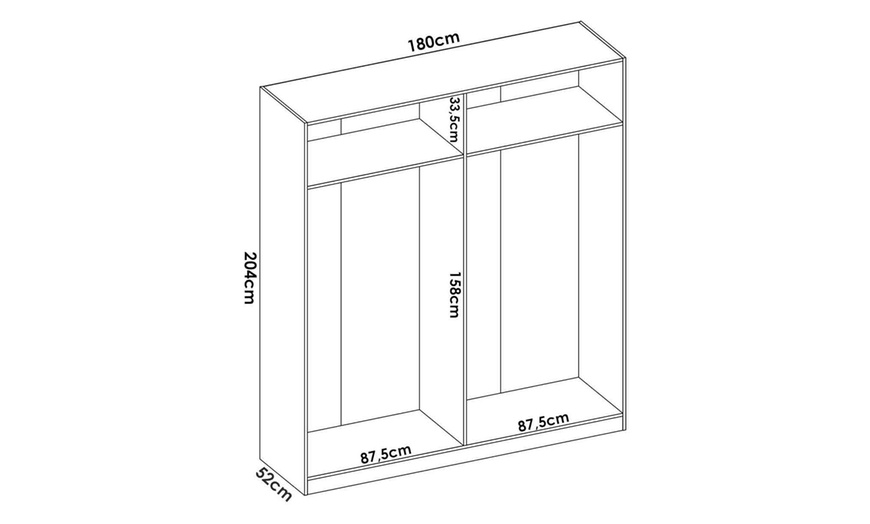 Image 8: Armadio guardaroba a 4 ante