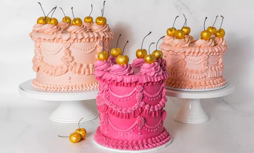 Image 1: Delicious Chocolate Salted Caramel Cake Choices