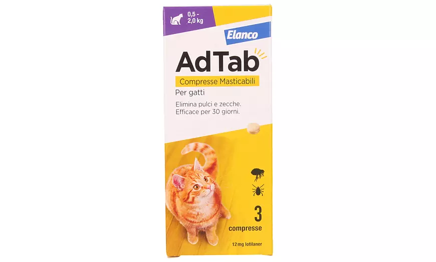 Image 6: Antiparassitario AdTab compresse masticabili per cani e gatti