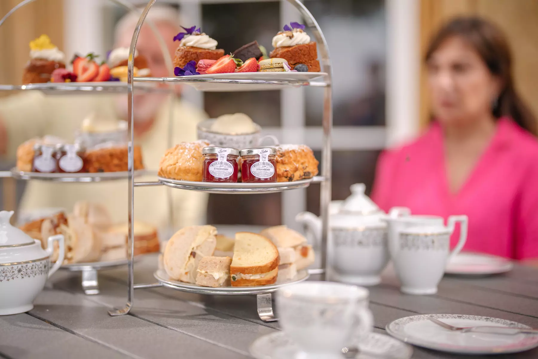 Sparkling Afternoon Tea & Prosecco at Gunton Hall in Suffolk Woodlands