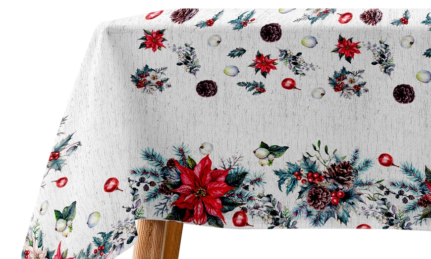 Image 4: Tovaglia natalizia in cotone Vienna