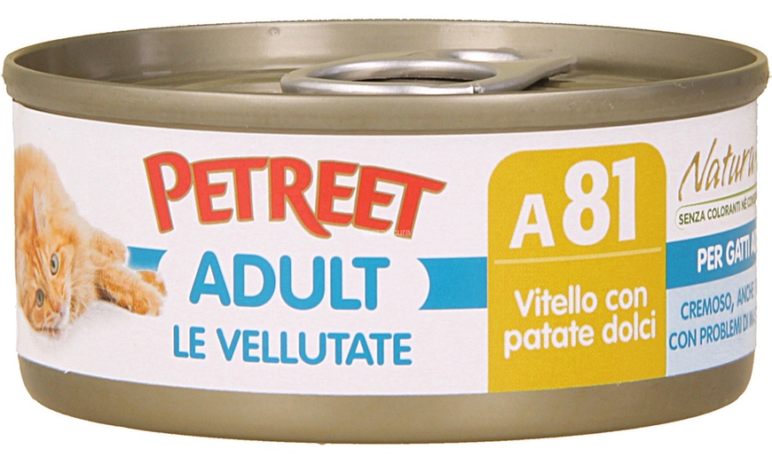 Image 4: Box Petreet per gatti con 60 scatolette da gusti misti