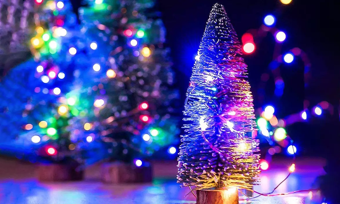 8 Modes Solar Powered 33ft 100LED Waterproof Outdoor String Lights