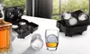 Silicone Ice Ball Trays Ice Cube Molds with Lid for Whiskey, Cocktails, Wine