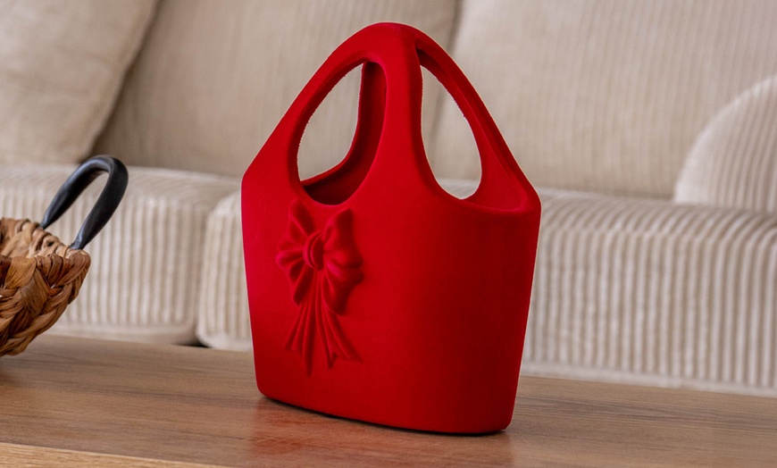 Image 35: Vaso decorativo in ceramica