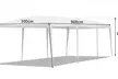 Pavillon de jardin pour fêtes et événements de Frankystar, dimensions au choix, livraison offerte - Second Medium