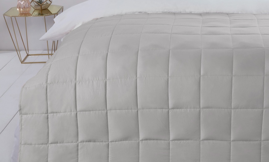 Image 4: 4kg or 8kg Microfibre Gravity Weighted Blankets