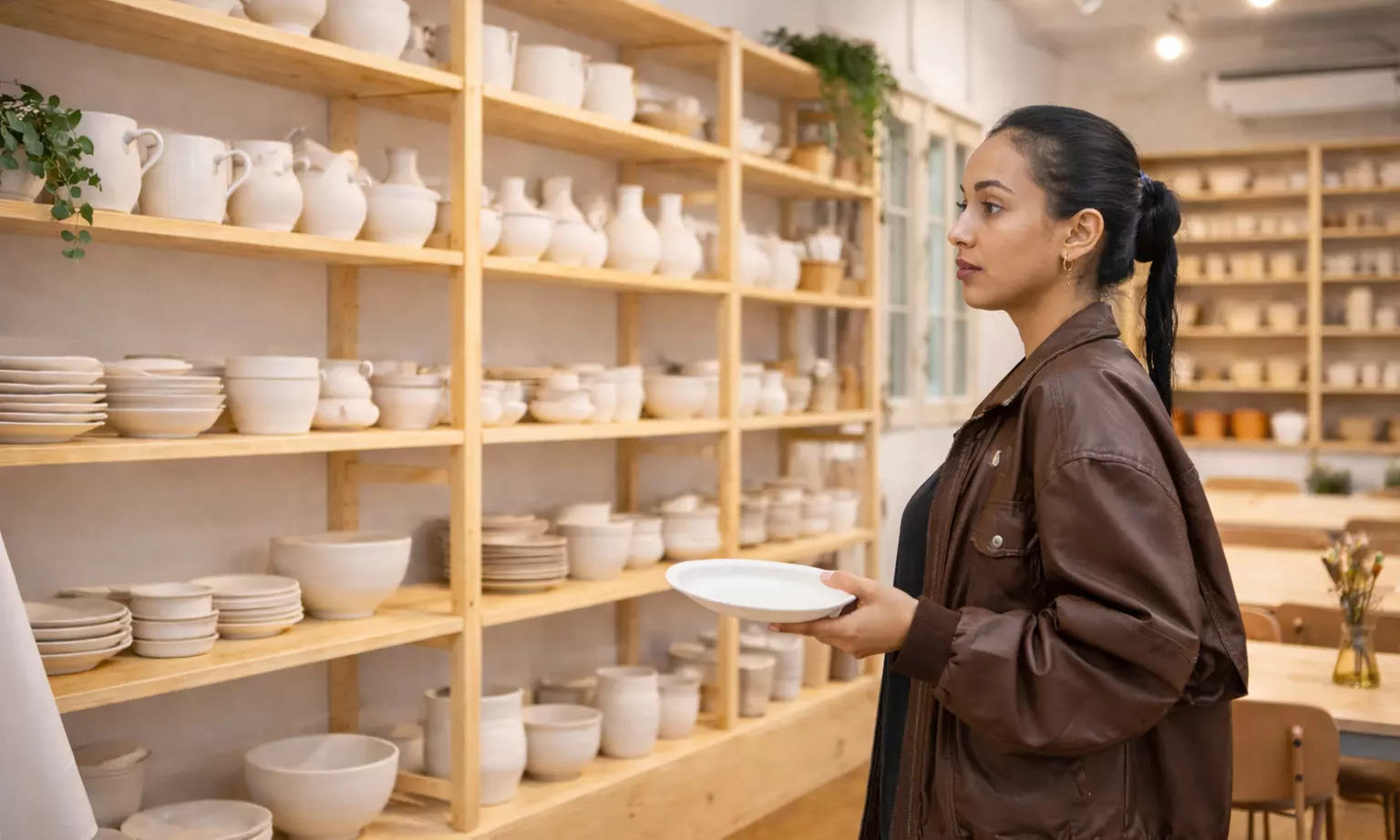 Pinta tu cerámica con bebida para 1, 2 o 4 personas