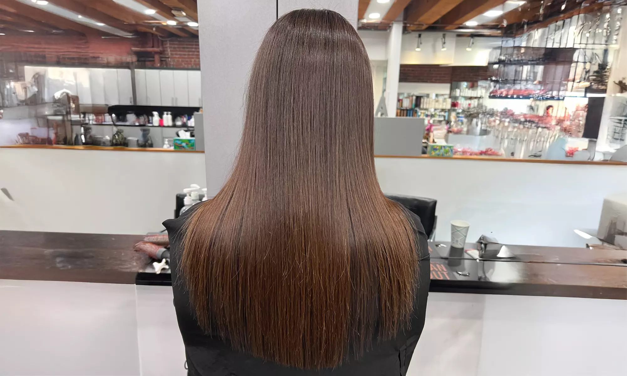 Experience Salon Mirabella's Brazilian Blowout for Smooth Hair, up to 44% off on Tuesday and Wednesday