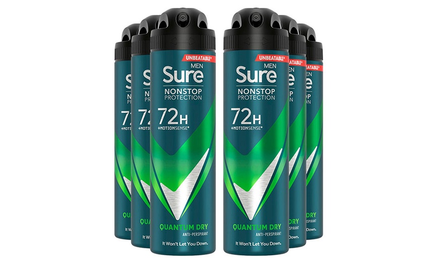 Image 3: Sure Men Active 72H Anti-Perspirant Deodorants