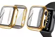 2-Packs Case&Tempered Glass Screen Protector For Apple Watch SE/4/5/6 40mm/44mm - Second Medium