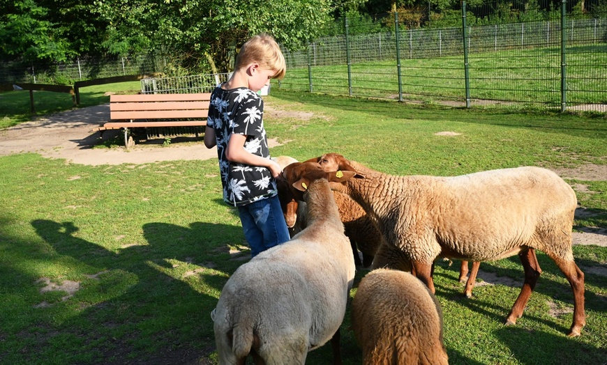 Image 5: Tiergarten Kleve – Ticket für 2 Erwachsene / 1 Kind, gültig bis 09.10.