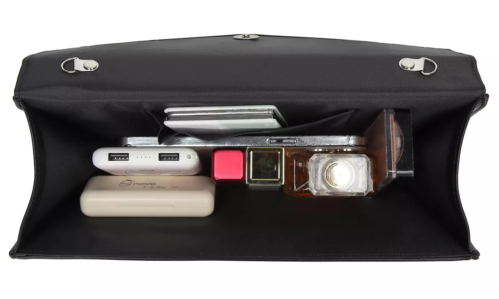 Lace-Detail Evening Clutch